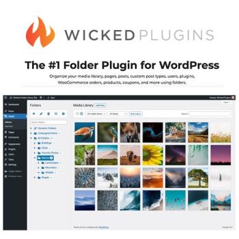 Wicked Folders Pro - WordPress Folders Plugin